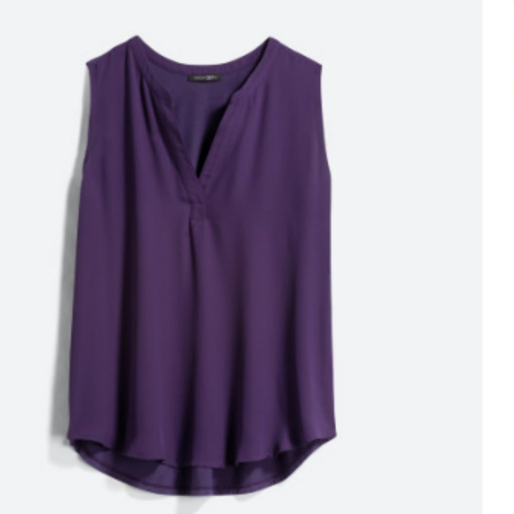 Stitch Fix Paper Moon Fayette Mixed Material Blouse, M, EUC